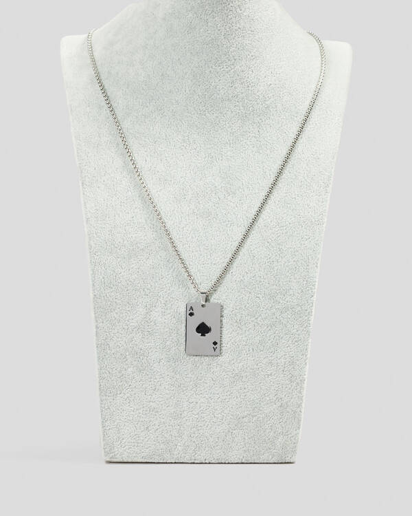 REPUBLIK Ace Of Spades Necklace for Mens