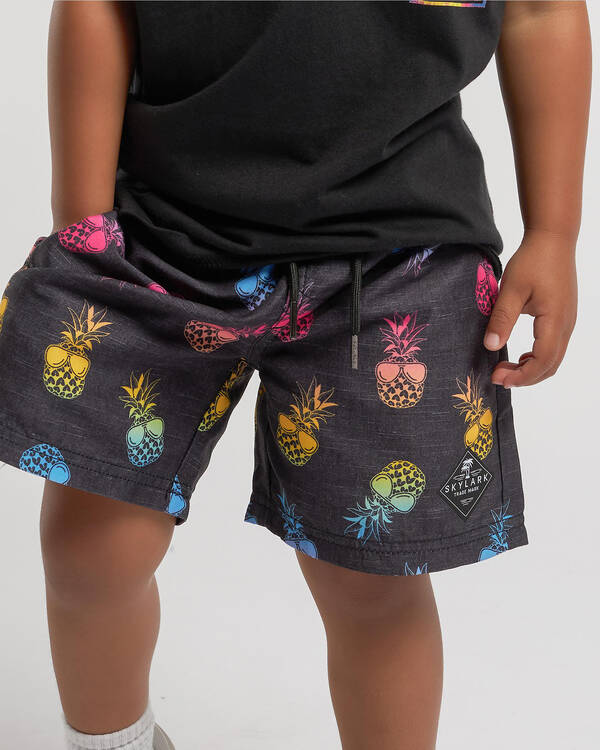 Skylark Toddlers' Spectacle Elastic Waist Shorts for Mens