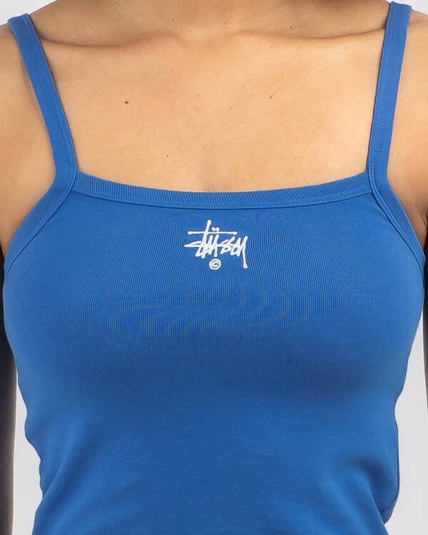Stussy Graffiti Rib Singlet for Womens