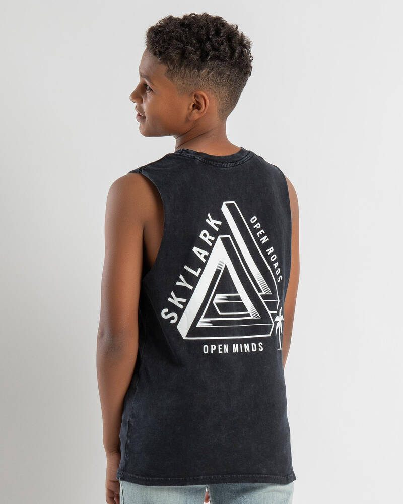 Skylark Boys' Mobious Muscle Tank for Mens