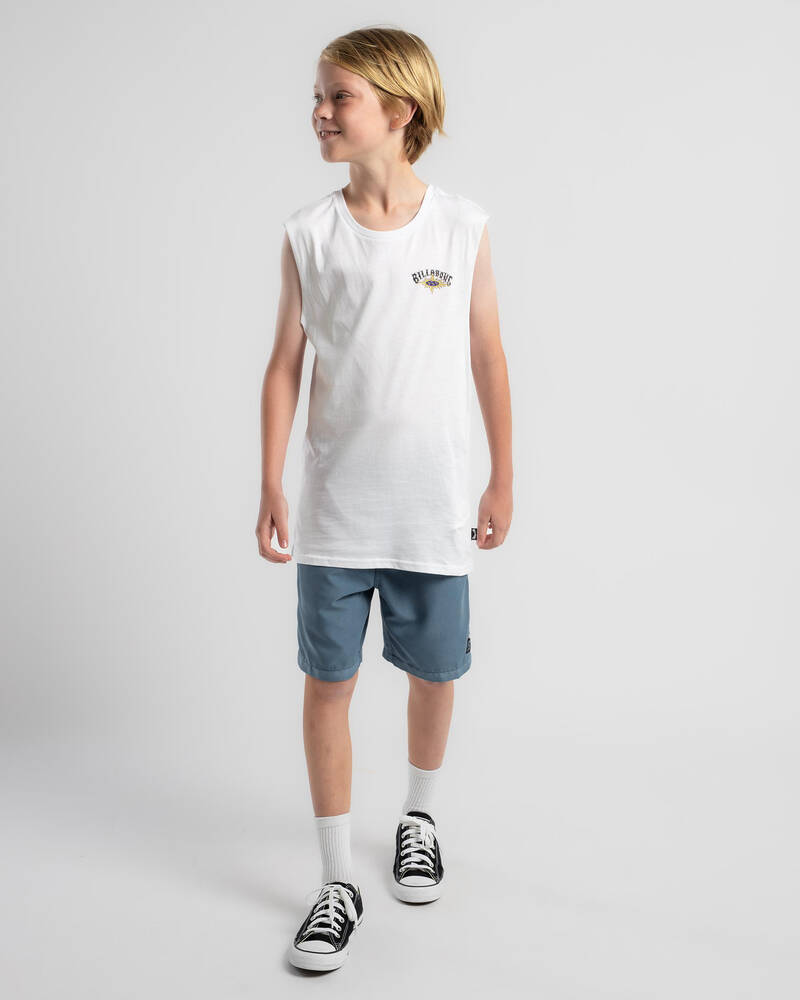 Billabong Boys' Flame Arch Muscle Tank for Mens