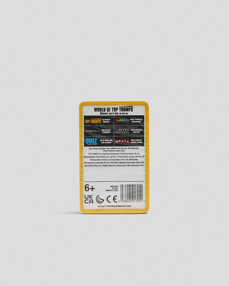 Top Trumps Australia: Top 30 Things to See for Unisex