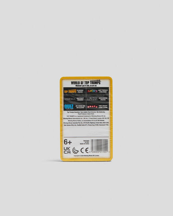 Top Trumps Australia: Top 30 Things to See for Unisex