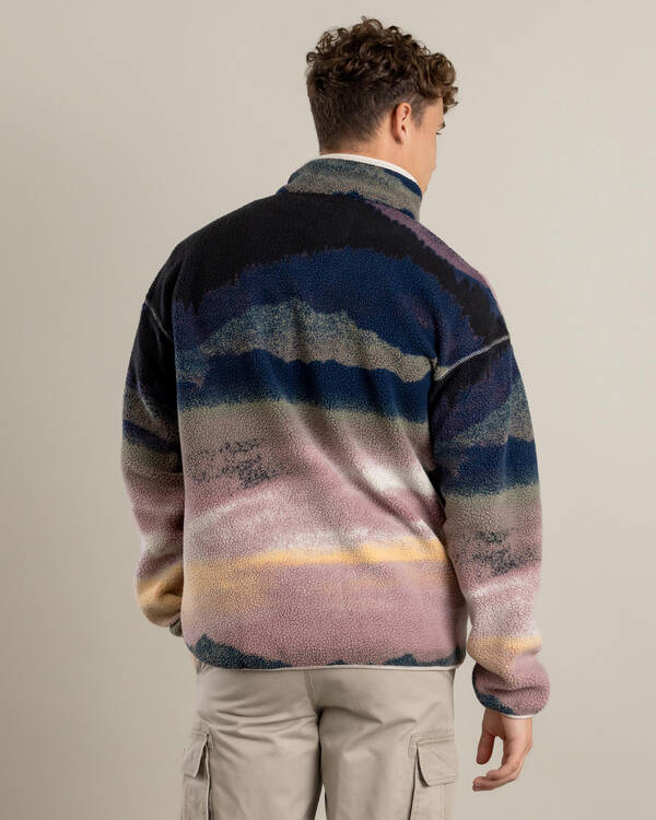 Columbia Helvetia Printed Half Snap Fleece Sweatshirt for Mens