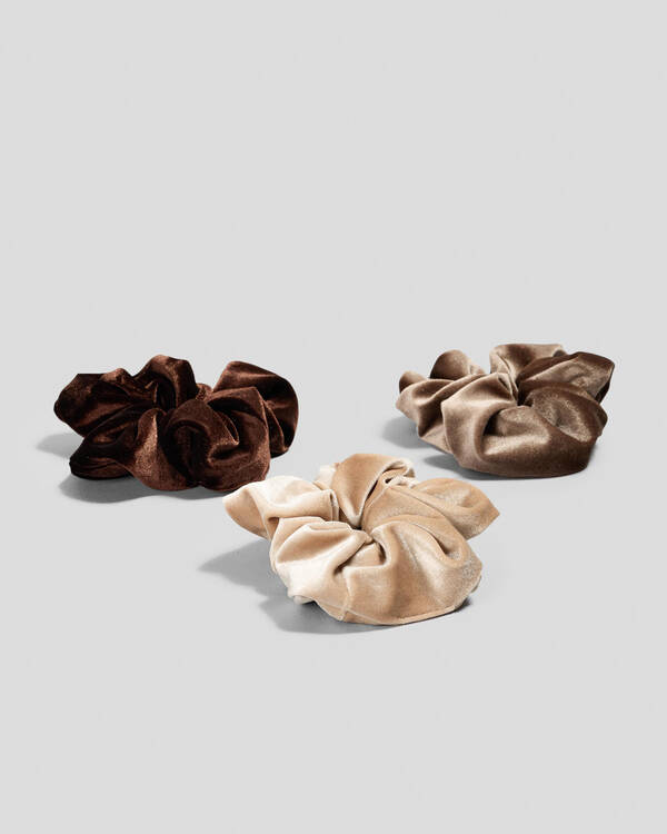 Karyn In LA Gwen Velvet Scrunchie Pack for Womens