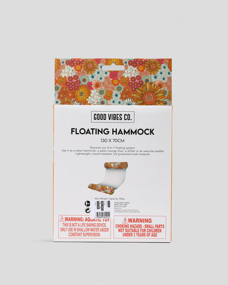 Get It Now Retro Sun Floating Hammock for Womens