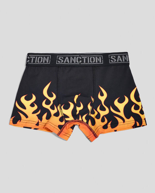 Sanction Boys' Ignite Fitted Boxer Shorts for Mens