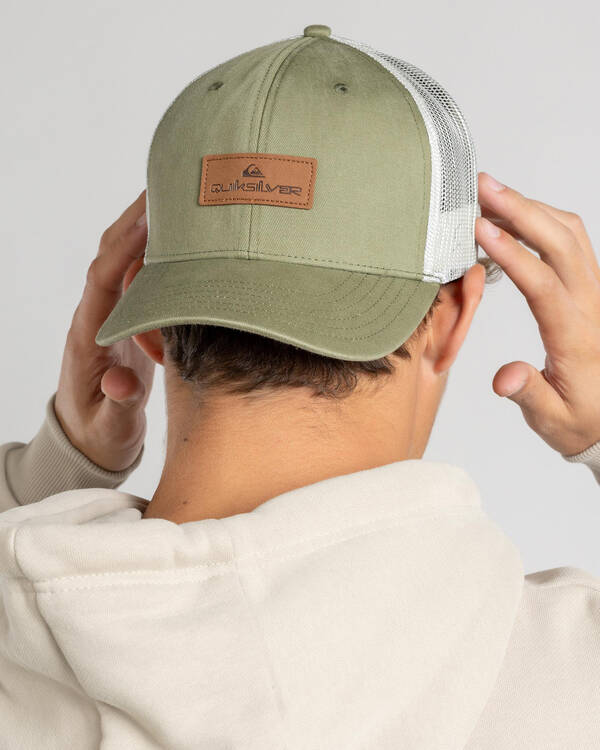 Quiksilver Down The Hatch Trucker Cap for Mens
