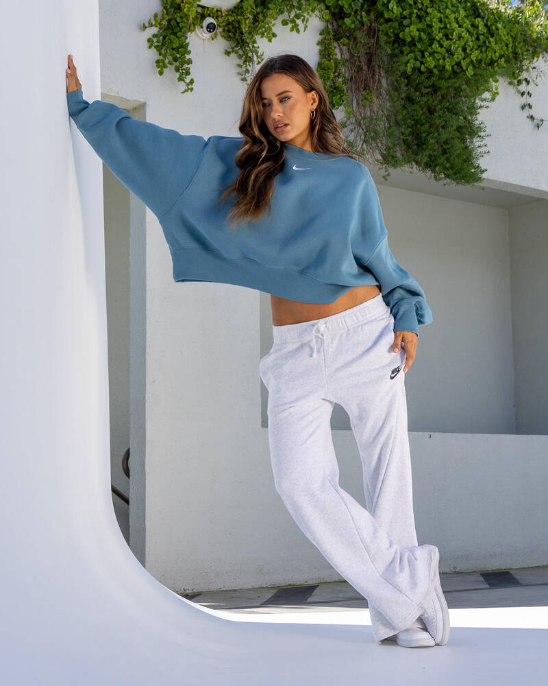 Nike Club Wide Leg Track Pants for Womens