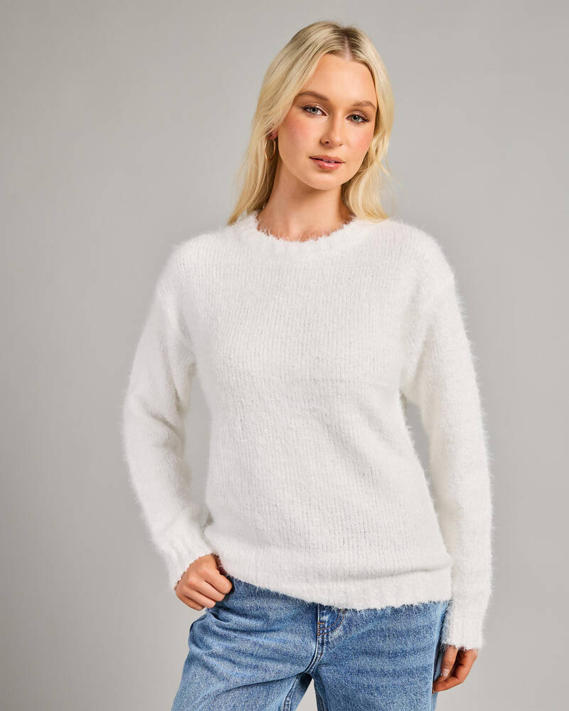 Pink Diamond Tessa Crew Neck Knit for Womens