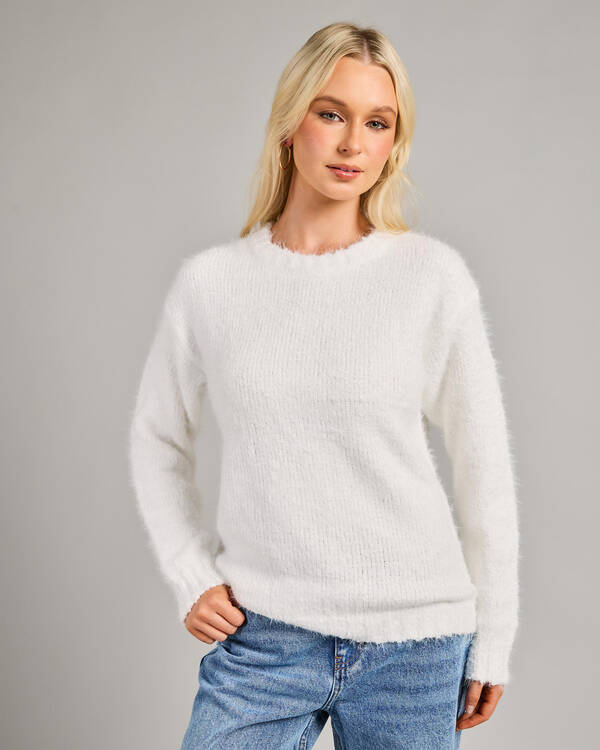 Pink Diamond Tessa Crew Neck Knit for Womens