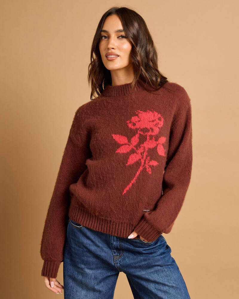 Wrangler Wild Rose Knit Sweater for Womens