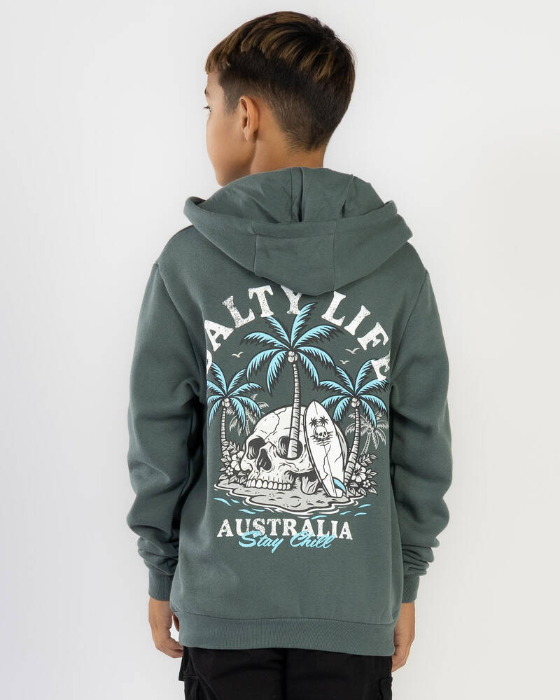 Salty Life Boys' Island's Edge Hoodie for Mens