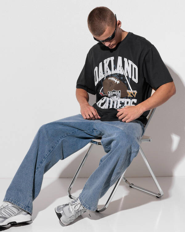 Mitchell & Ness Raiders Field Goal T-Shirt for Mens