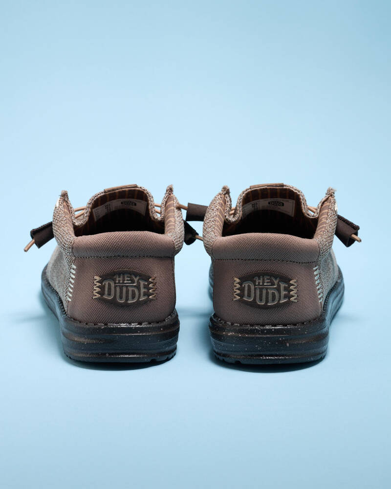 HEYDUDE Wally Stretch Sox Shoes for Mens