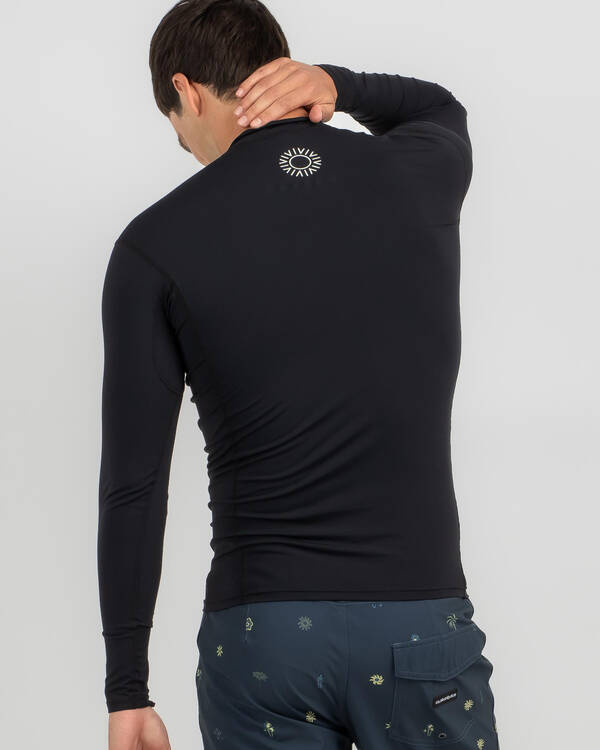 Rhythm Classic Long Sleeve Rash Vest for Mens
