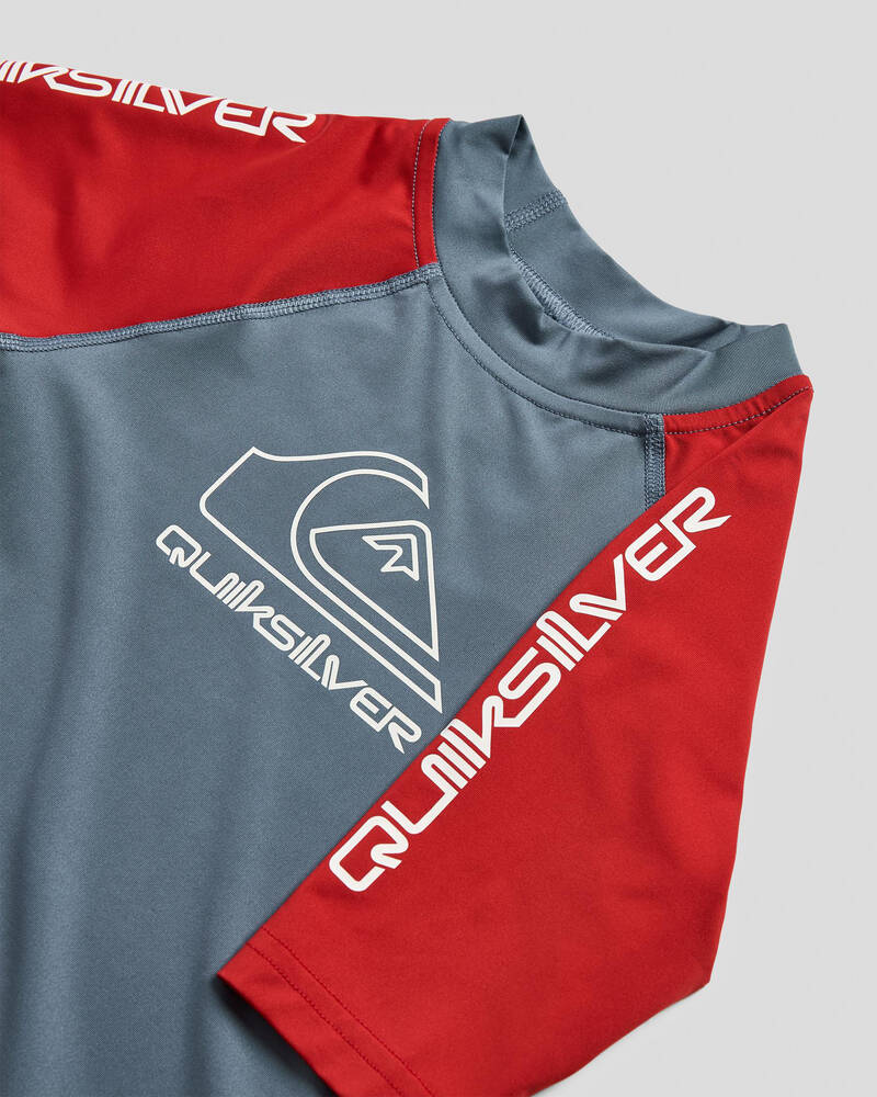 Quiksilver On Tour Toddler's Short Sleeve Rash Vest for Mens