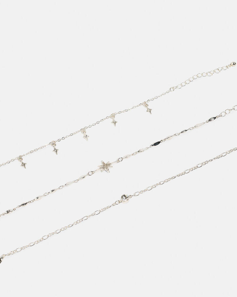 Karyn In LA Starburst Anklet Pack for Womens