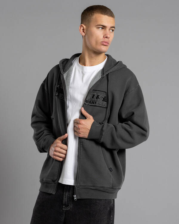 Thrills Starpower Zip Hooded Jacket for Mens