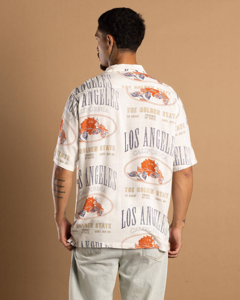 St. Goliath Golden State Short Sleeve Shirt for Mens