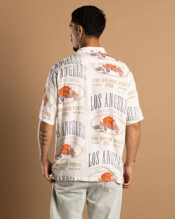 St. Goliath Golden State Short Sleeve Shirt for Mens