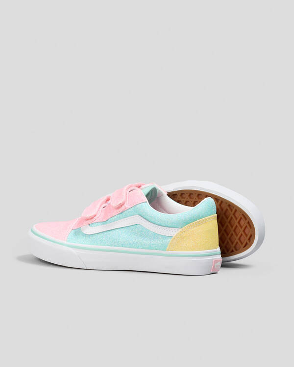 Vans Girls' Old Skool V Shoes for Womens
