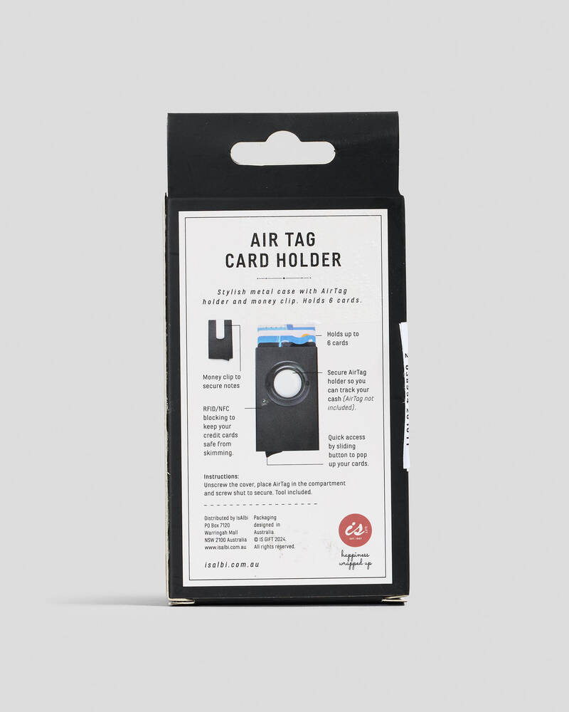 Get It Now Airtag Card Holder for Unisex