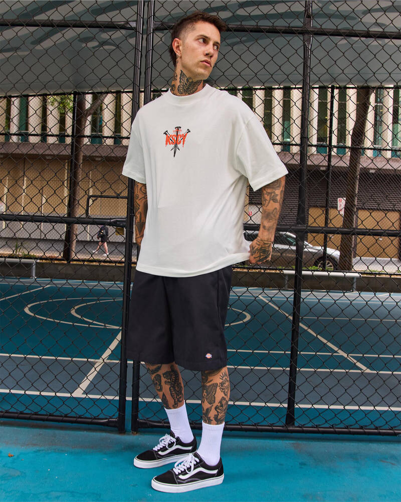 Kiss Chacey Attached Street T-Shirt for Mens