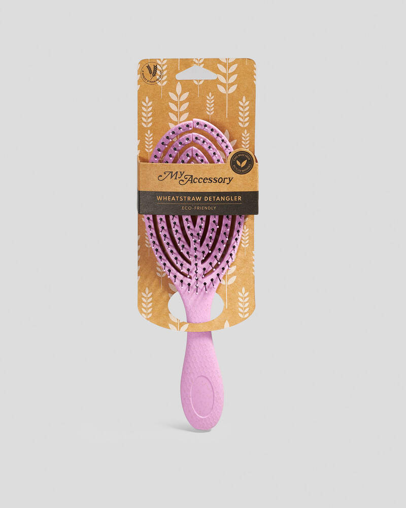 Get It Now Wheat Straw Rounded Brush for Womens
