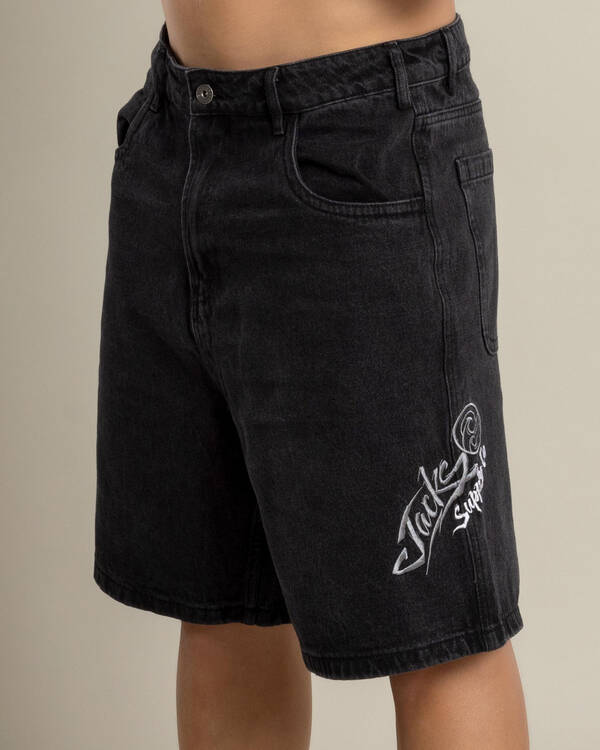 Jacks Magnify Denim Shorts for Mens