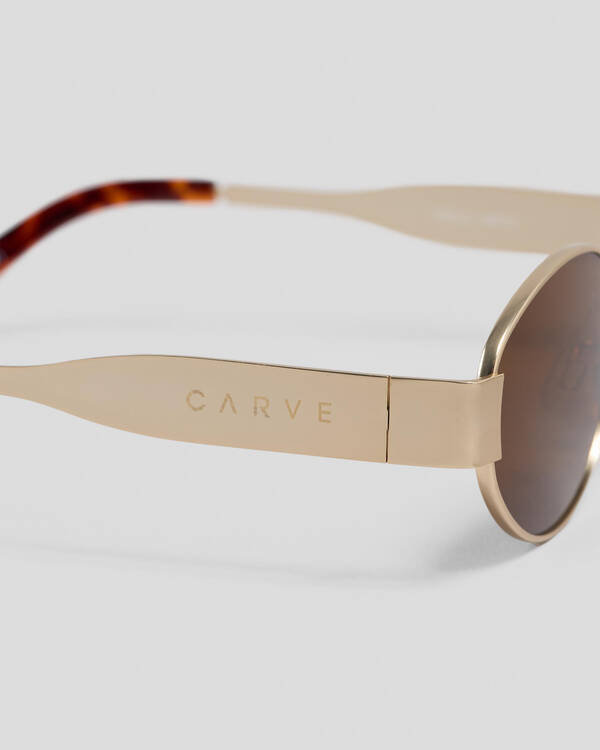 Carve Polly Gold Sunglasses for Womens