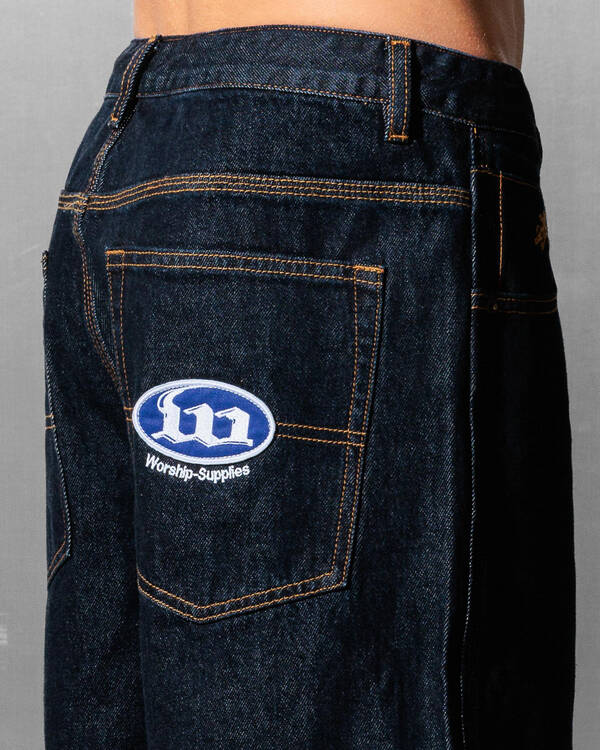 Worship Supplies Morality Big Dawg Jean Shorts for Mens