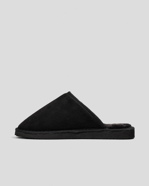 Jacks Chugg Slipper Black for Mens