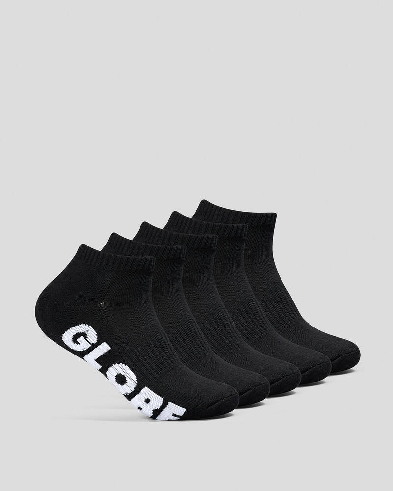 Globe Boys' Stealth Ankle 5 Pack Socks for Mens