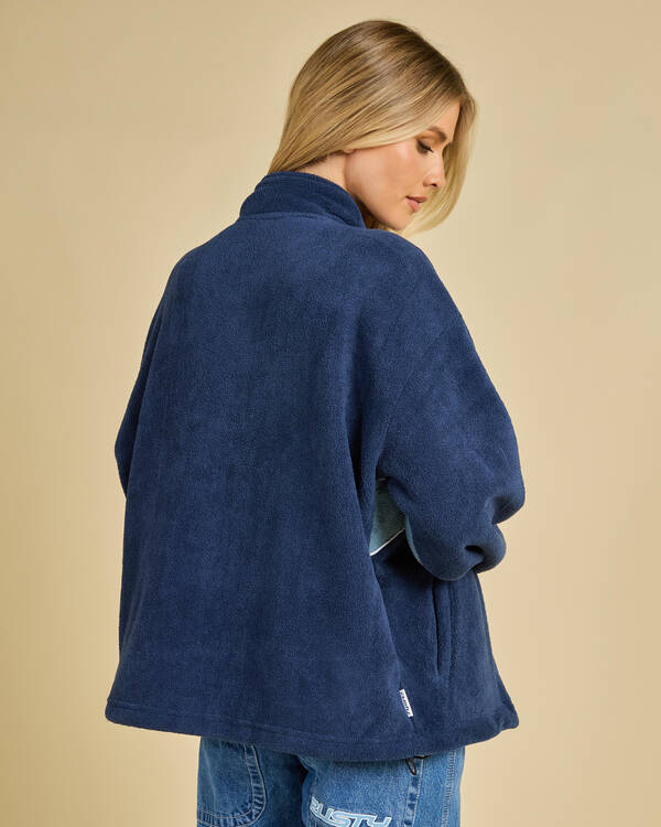Rusty Two Tides Zip Through Jacket for Womens