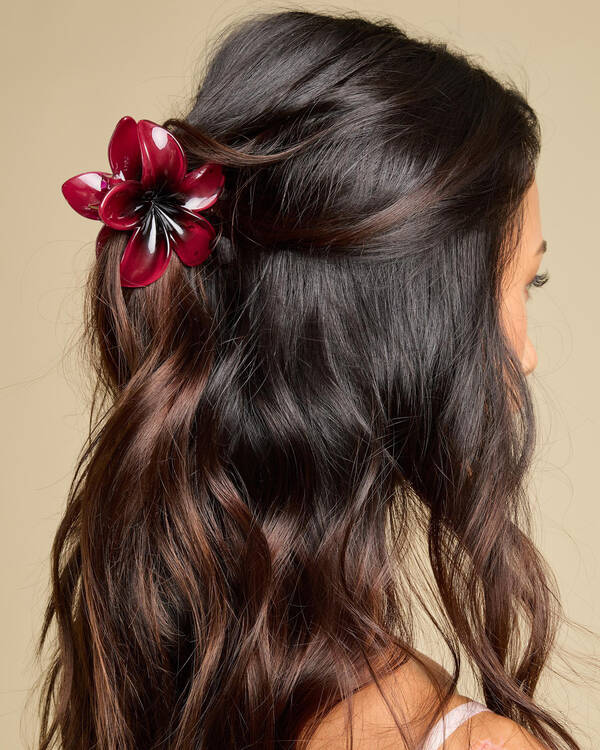 Karyn In LA Frangipani Hair Claw Clip for Womens