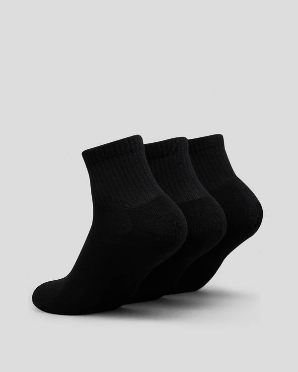 RVCA Women's VA Mini Crew Sock Pack for Womens