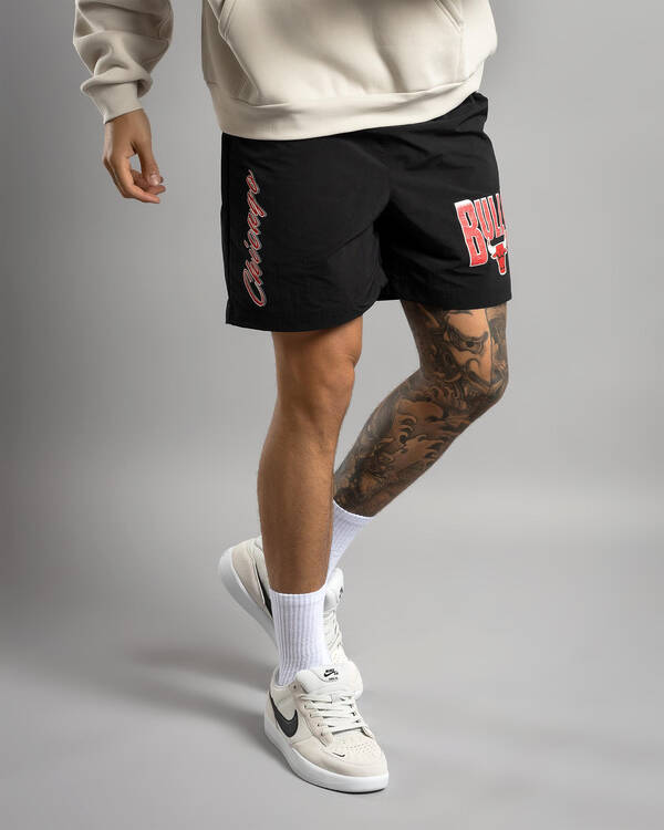 NBA Sprindale Bulls Nylon Shorts for Mens