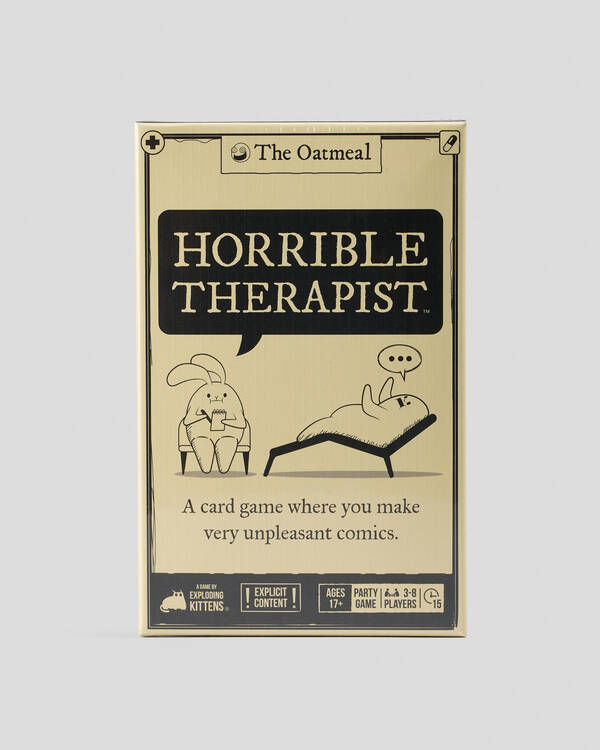 Get It Now Horrible Therapist Game for Unisex