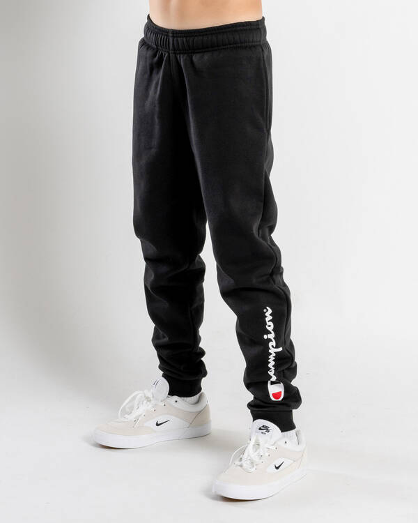 Champion Boys' Logo Cuff Track Pants for Mens