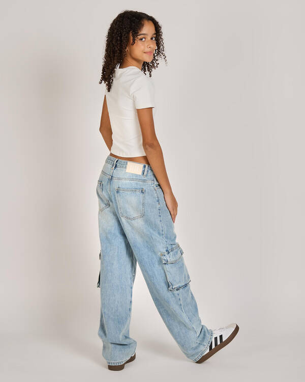 DESU Girls' Juno Cargo Jeans for Womens