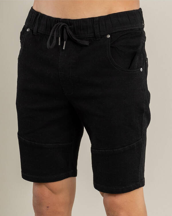 Lucid Barcelona Denim Walk Shorts for Mens
