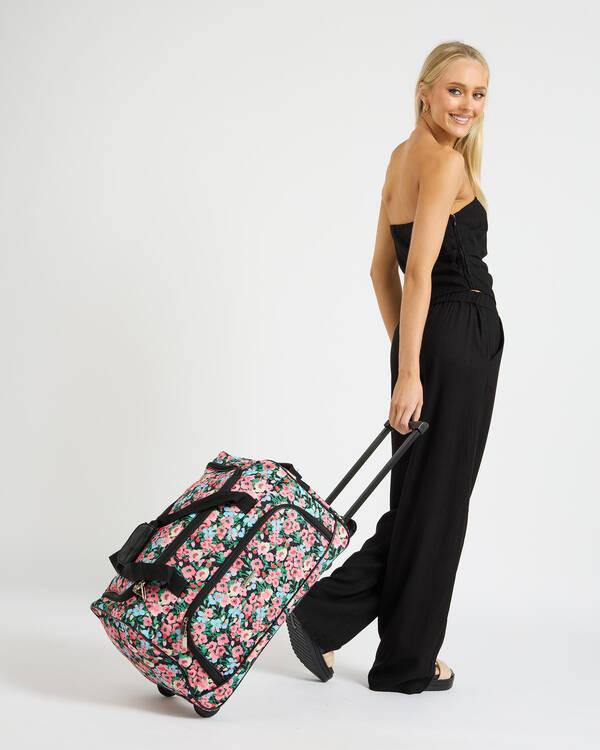 Mooloola Sweet Pea Small Wheeled Travel Bag for Womens