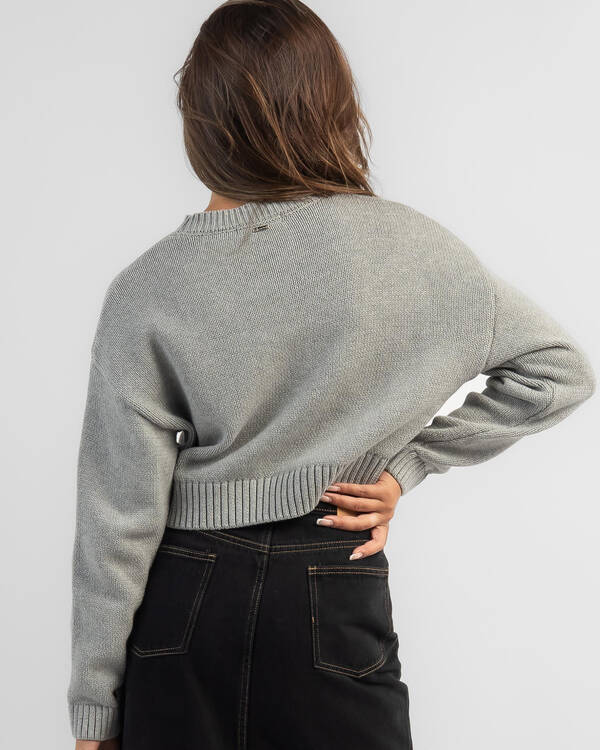 Ava And Ever Alumni Crew Neck Knit Jumper for Womens