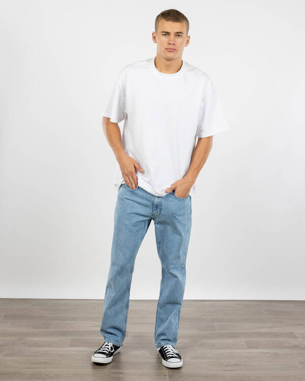Lee L-Three Straight Jeans for Mens