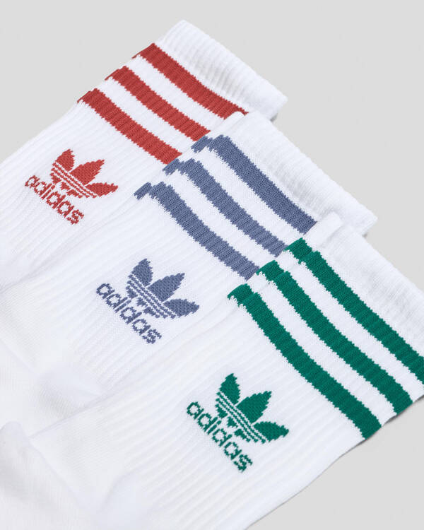 adidas Women's Mid-Cut Crew Sock Pack for Womens