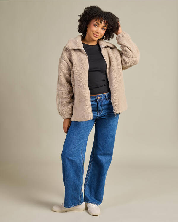 Ava And Ever Pinnacle Faux Fur Jacket for Womens
