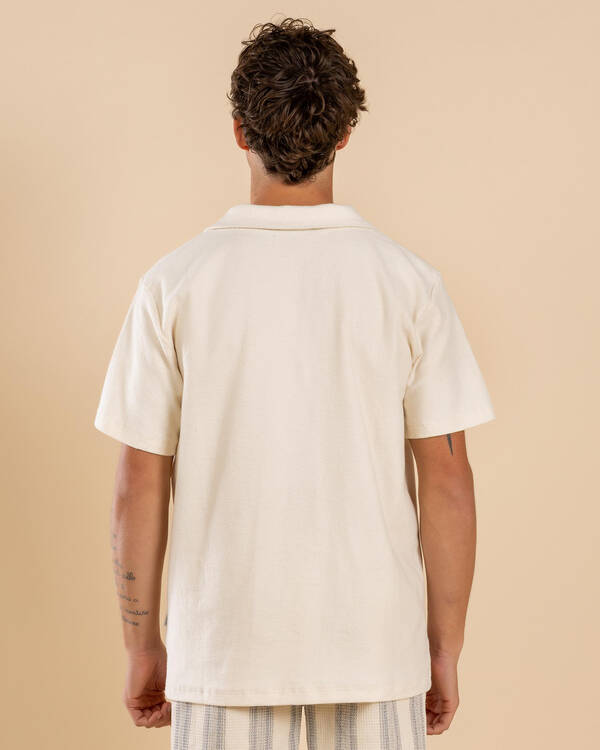 Rhythm Vintage Terry Polo Shirt for Mens