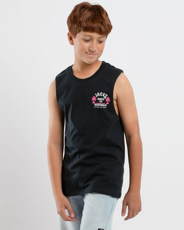 Jacks Boys' Coastal Muscle Tank for Mens
