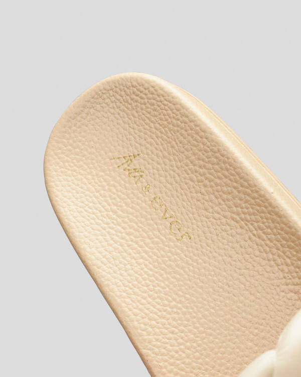 Ava And Ever Lexi Plait Slide Sandals for Womens